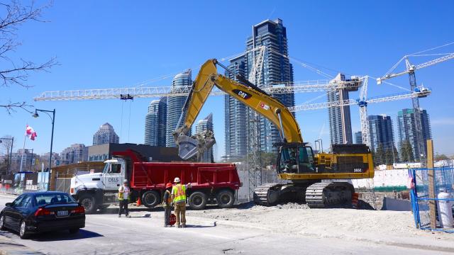 Construction In Full Swing at Canada’s tallest building outside of a downtown area