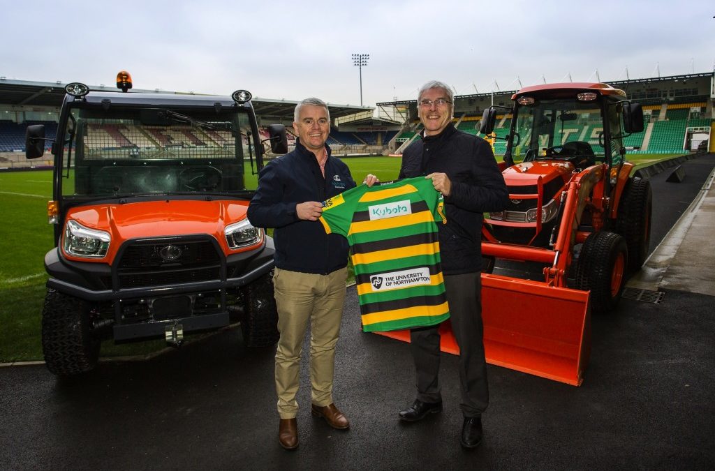 Kubota signs new contract with rugby team Northampton Saints
