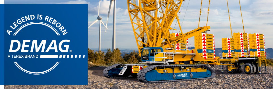 Terex brings back Demag crane name