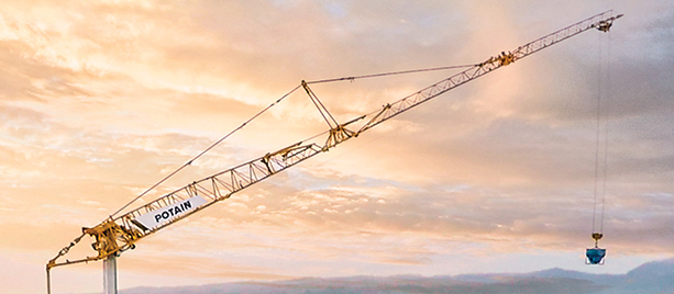 Video of the new Potain Hup 32 27 Self Erecting Tower cranes passing reliability tests.