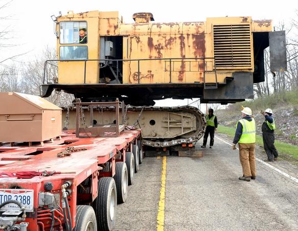 Watch: Selinsky Force Industrial Services and Central Allied Enterprises move Lima dragline in Ohio