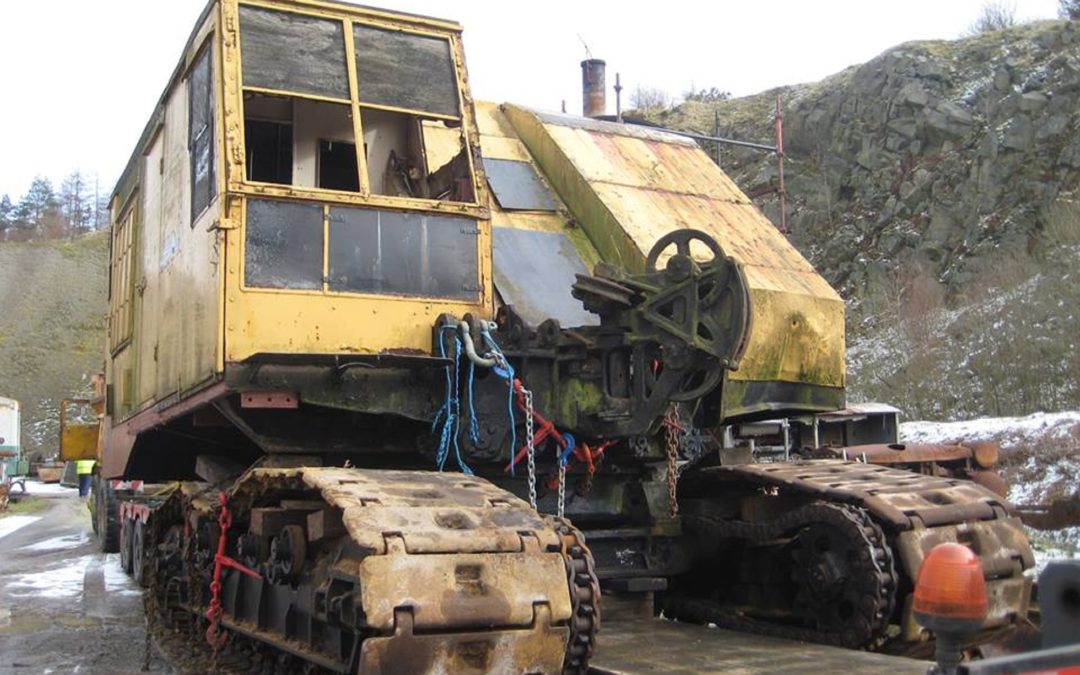 CPA helps The Vintage Excavator Trust rescue a 1957 Ruston Bucyrus 54RB excavator!