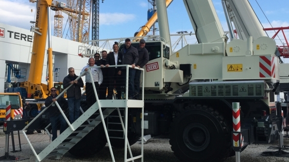 Bigge Crane & Rigging Acquires a Dozen Terex RT 90 Rough Terrain Cranes