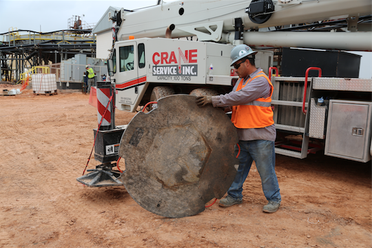 DICA outrigger pads are strong, unbreakable