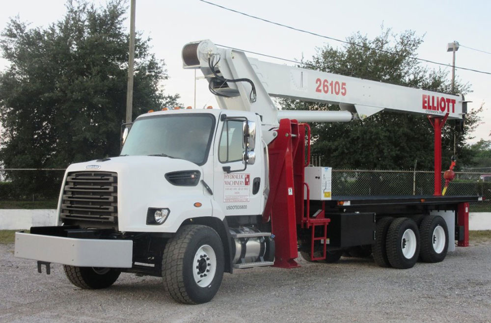 HOW TO READ A ELLIOTT BOOM TRUCK LOAD CHART