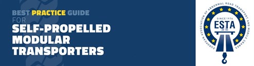 Sarens contributes to ESTA’s Best Practice Guide for Self-Propelled Modular Transporters