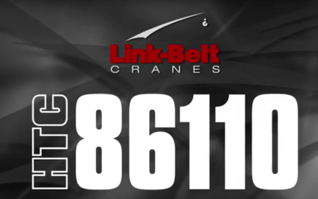 Link-Belt HTC-86110 Lifts Trusses for Building in Northlake, Texas
