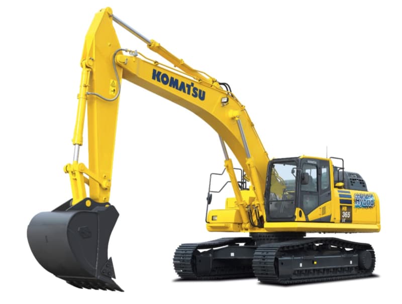 Hybrid excavator promises big fuel savings