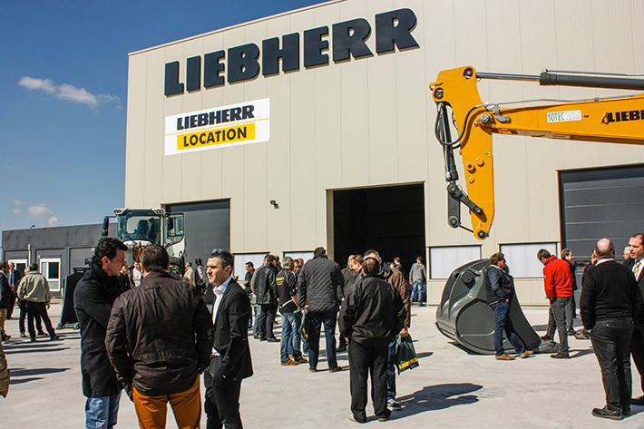 Liebherr opens a new rental, sales and service centre in France