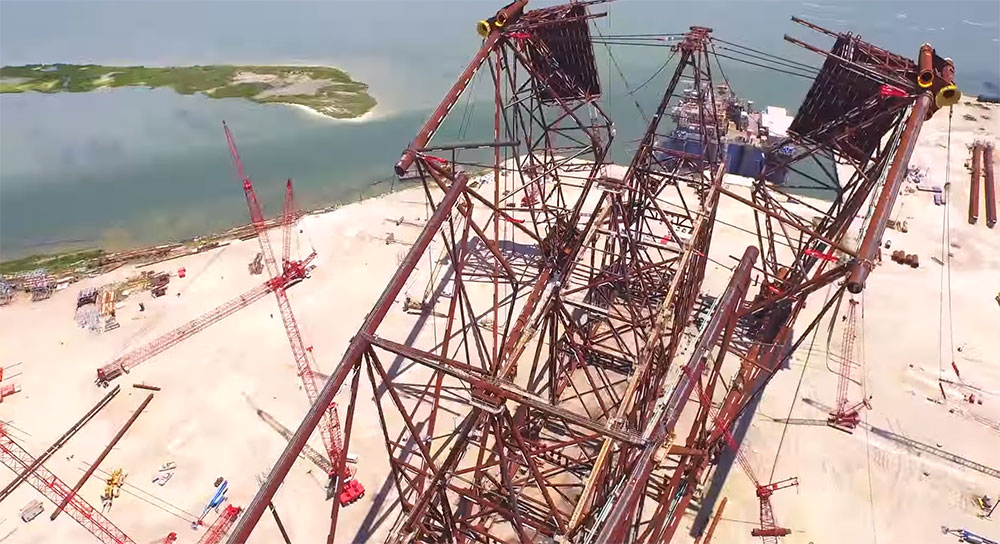 Mammoet constructs jacket faster, smoother and safer