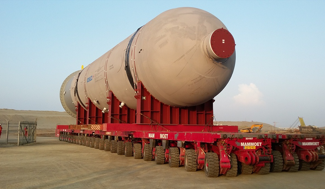 MAMMOET SAVING TIME WITH PURPOSE-BUILT JETTY