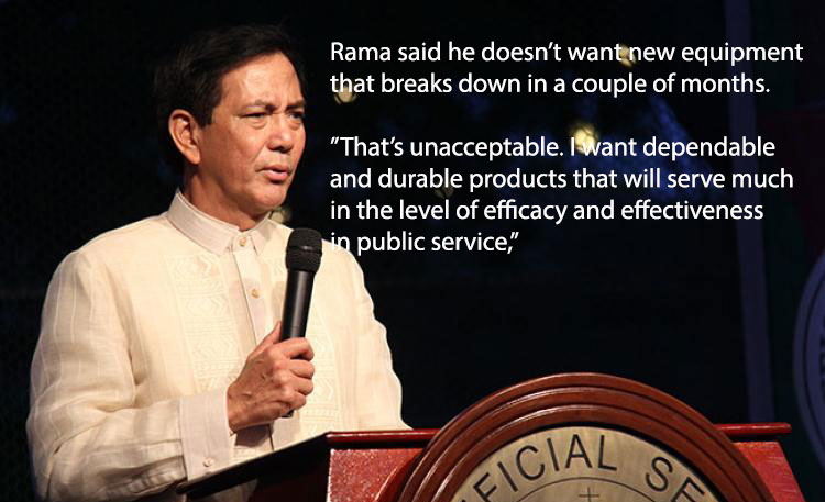 Cebu City, Phillippines government shuns China-made heavy equipment