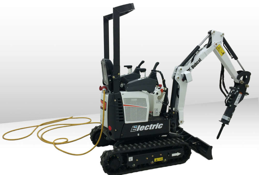 New Electric Zero-Emission E10 Excavator from Bobcat