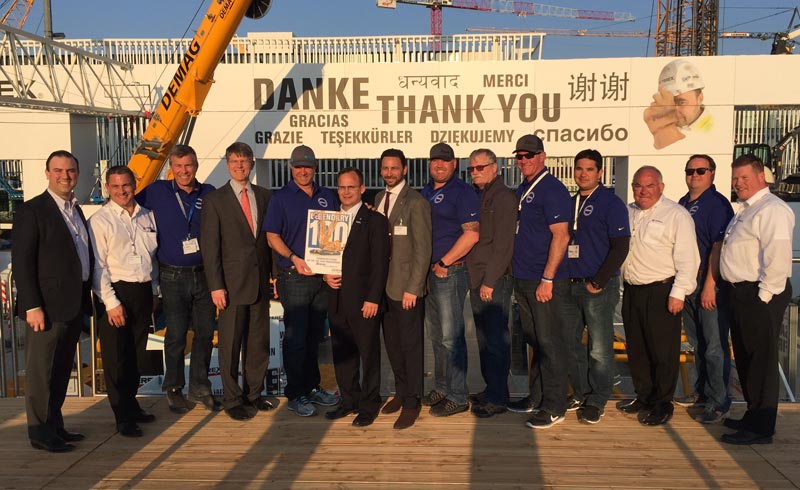 Bigge’s Award Winning Partnership with Terex Honored at Bauma 2016