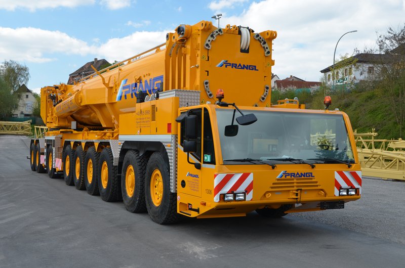 1320-US-ton Demag All Terrain model AC 1000-9 delivered to Prangl