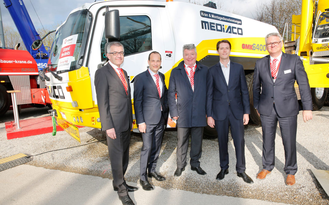 Mediaco adds fifth Grove GMK6400 to its fleet
