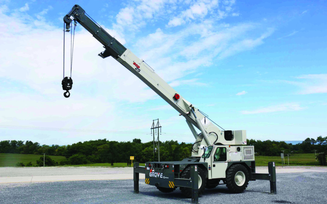 Grove introduces new Tier 4 carrydeck cranes