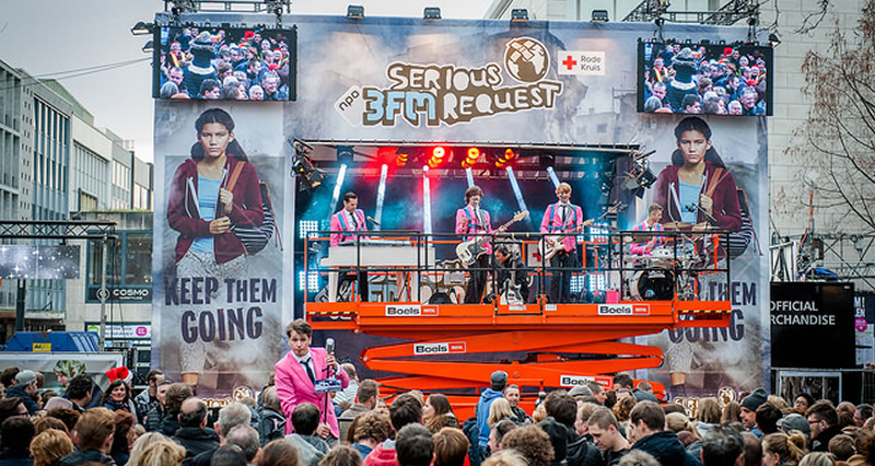 SKYJACK ELEVATES DUTCH MUSIC FUNDRAISING FESTIVAL