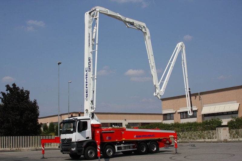 3 Sermac Concrete Pump Trucks Leave Utranazz for Delivery to Respective Buyers