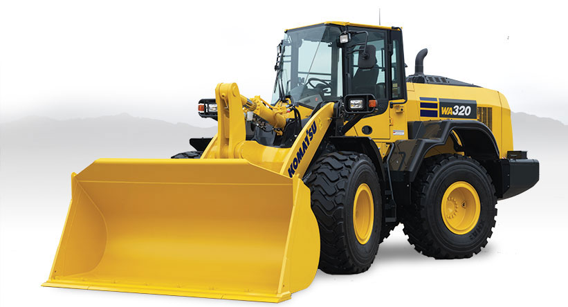 Komatsu America Corp. introduces the new WA320-8 wheel loader