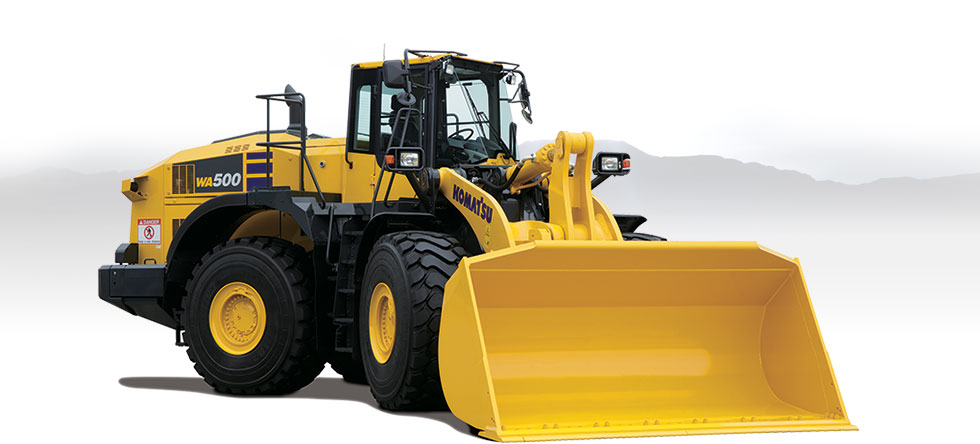 Komatsu America Corp. introduces the new WA500-8 wheel loader
