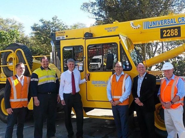 $130 M in Red Tap cut as Cranes & Concrete Pumps now can move freely in Australia.