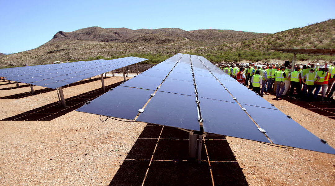Caterpillar’s Arizona proving grounds now running on a hybrid solar-diesel ‘microgrid’