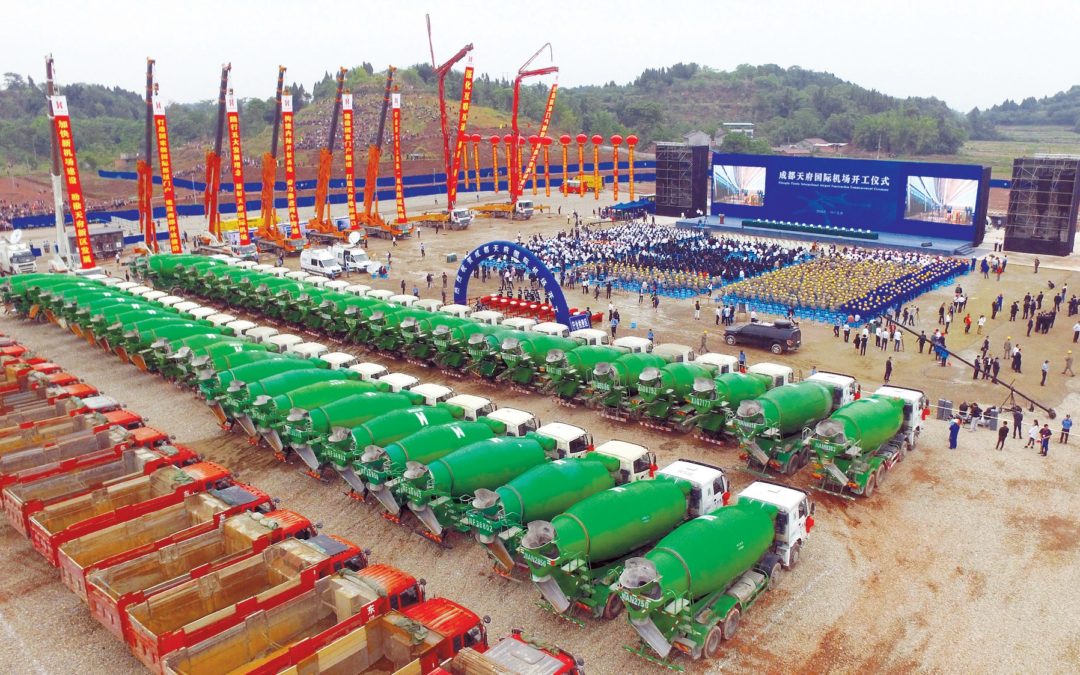 Construction starts at 2nd Chengdu, China airport and is estimated to cost more than 70 billion yuan (US$10.7 billion).