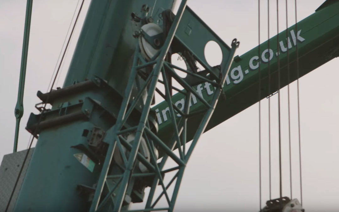 Quickie Time Lapse of UK’s King Lifting utilizing their new Liebherr LTM 1500-8.1