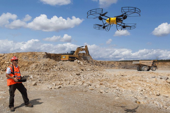 Caterpillar Believes Drones Are the Future of Construction