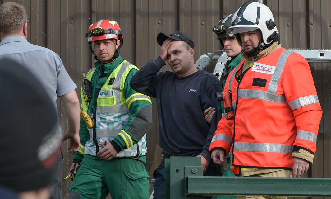 British worker buried underneath 55,000 tonnes of cheese escapes alive after eight hours