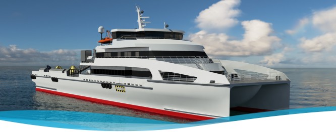 Proper Timelapse Video of Austral constructing this 150 passenger catamaran