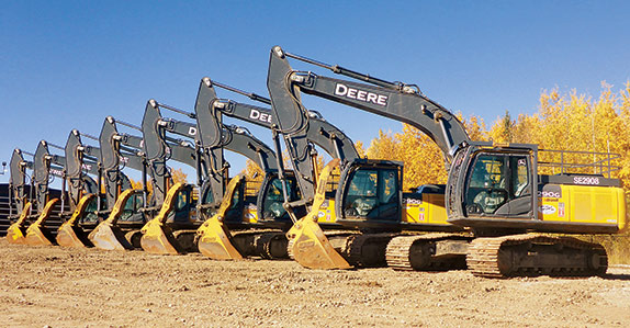 Oh Deere, glut of unsold machinery applies brakes