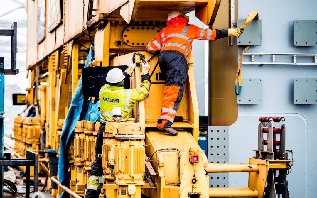 Kalmar wins order for second turnkey ship-to-shore crane heightening project from DP World Antwerp Gateway NV