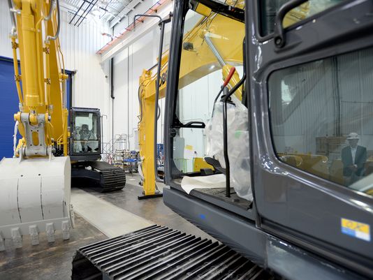Take a video tour of the new $41M Kobelco excavator plant in S.C. creating 131+ jobs