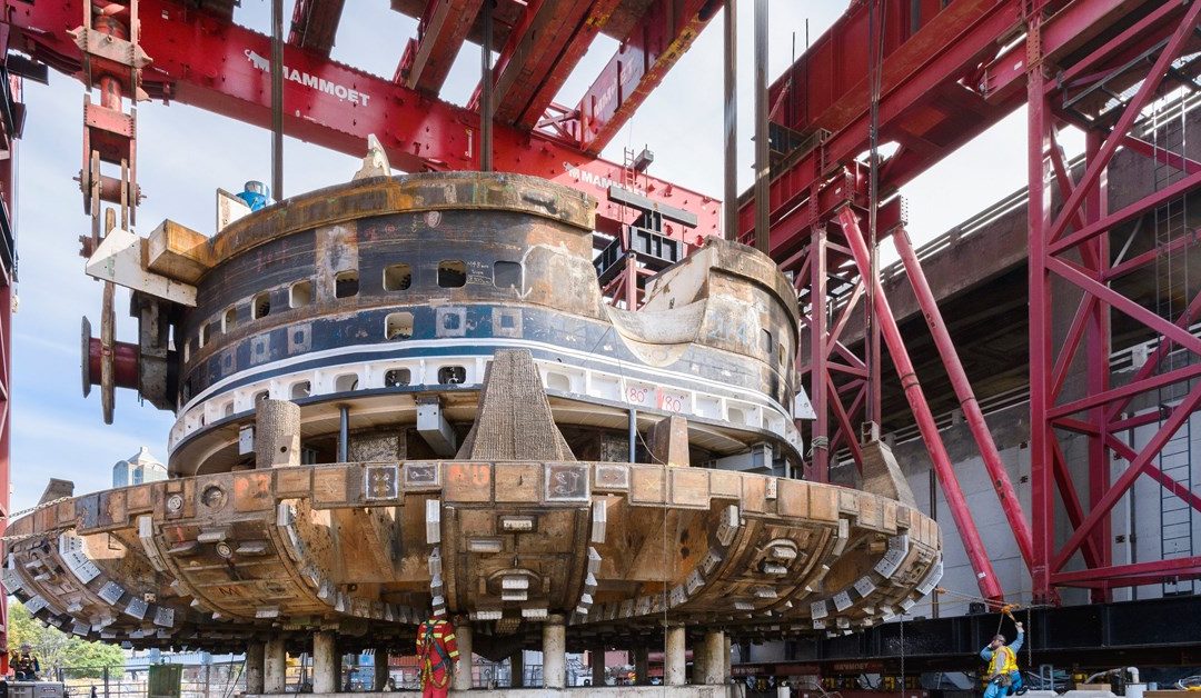 MAMMOET AWARDED JOB OF THE YEAR BY SC&RA FOR RAISING BERTHA IN SEATTLE