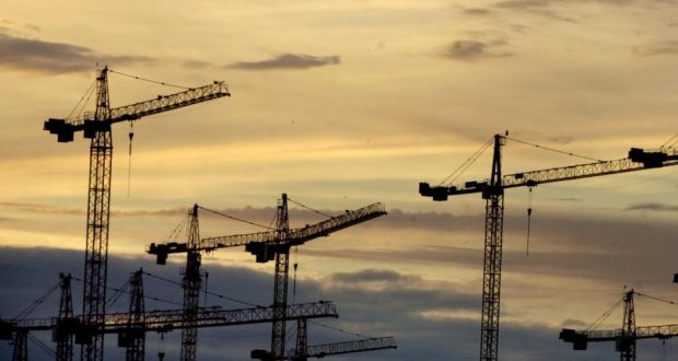 43 tower cranes now in use over Dublin city center.