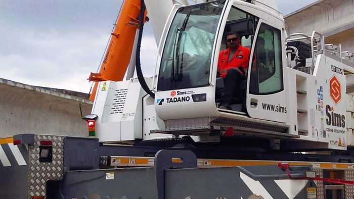 Sims Crane & Equipment employs top operators from IUOE Local 673 four year apprenticeship program