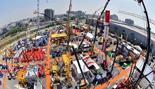 Liebherr Earthmoving equipment, deep-foundation machines and mobile cranes at the 2016 Ankomak Exhibition