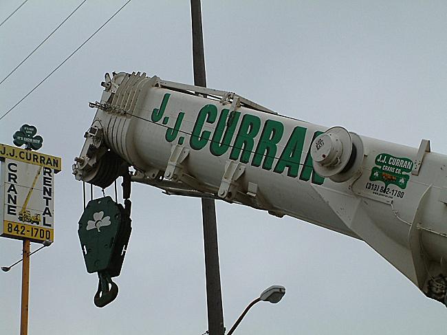 Timelapse videos of a Boom Truck and a JJ Curran All Terrain Crane erecting a 200′ Rohn Tower in South Eastern Michigan