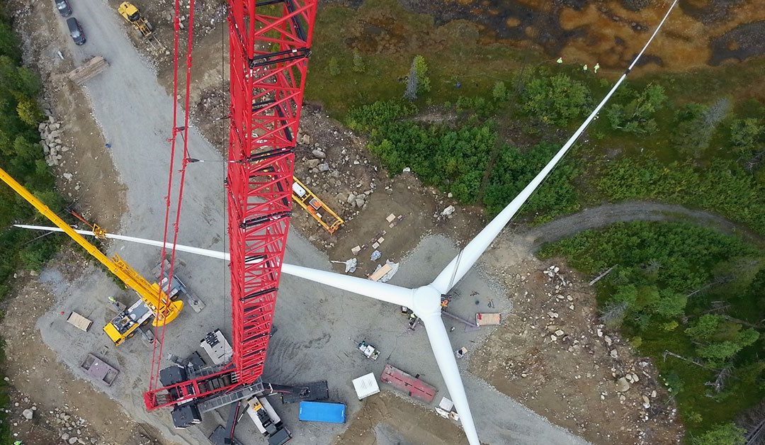 Mammoet Wind optimizes wind farm installation in Sweden, saving time and money.