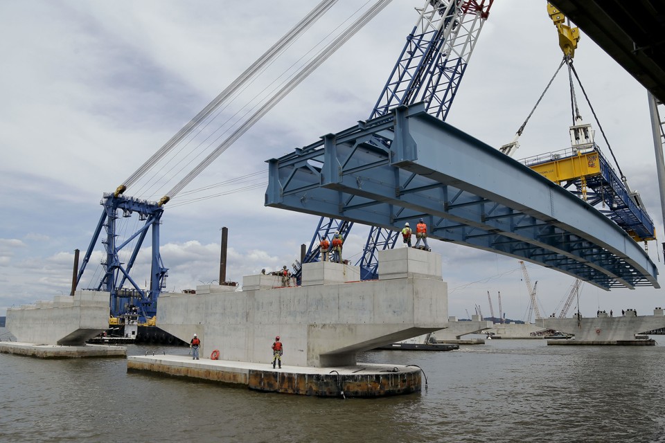 Terry Towle Sr. VP at Fluor discusses the $4 Billion 3.1 mile Tappan Zee bridge fabrication project