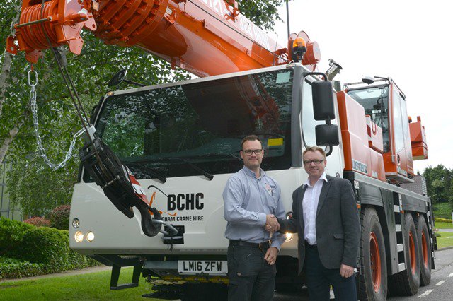 Birmingham Crane Hire has taken delivery of its first ever Liebherr, a new LTM 1060-3.1 all-terrain crane.