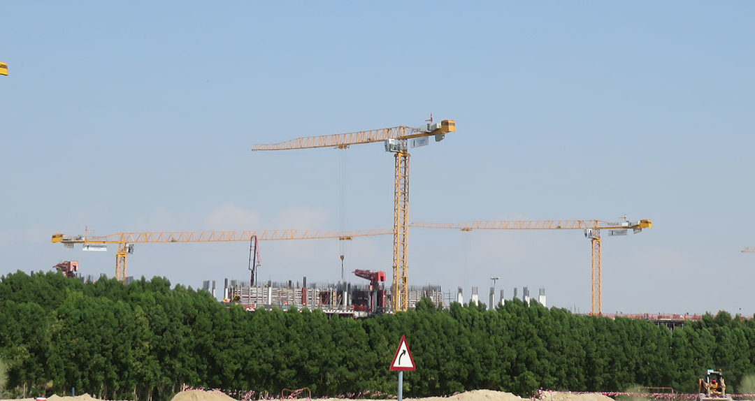 Potain MCT 205 cranes help build luxury homes in Dubai