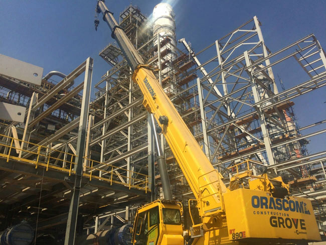 Orascom Construction orders package of 24 Grove RT cranes