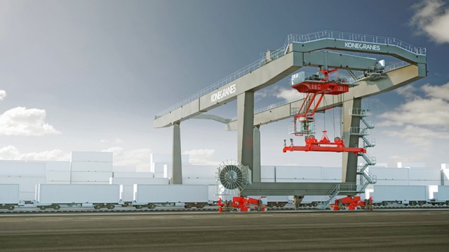 Konecranes introduces the BOXPORTER Rail Mounted Gantry Crane