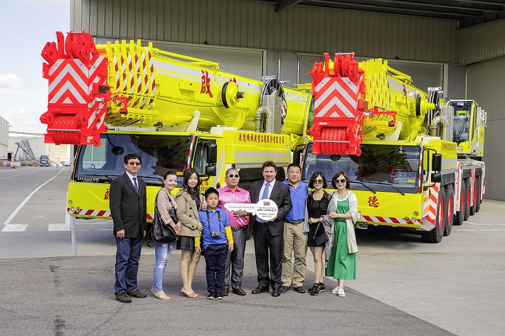 Two new LTM 1300-6.2 for Taiwan – Chi Deh places its trust in Liebherr mobile cranes