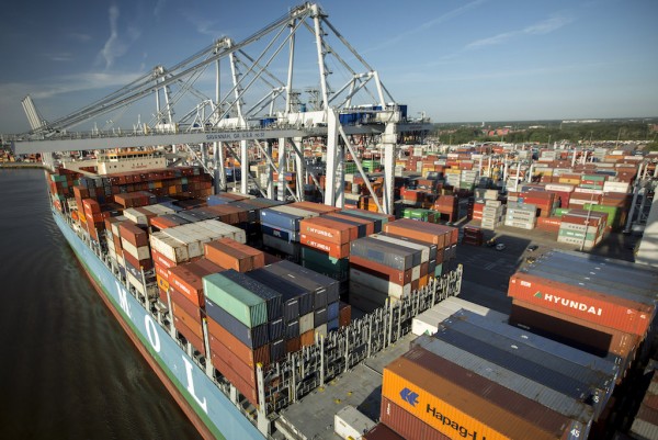 Savannah sees first vessel through expanded Panama Canal