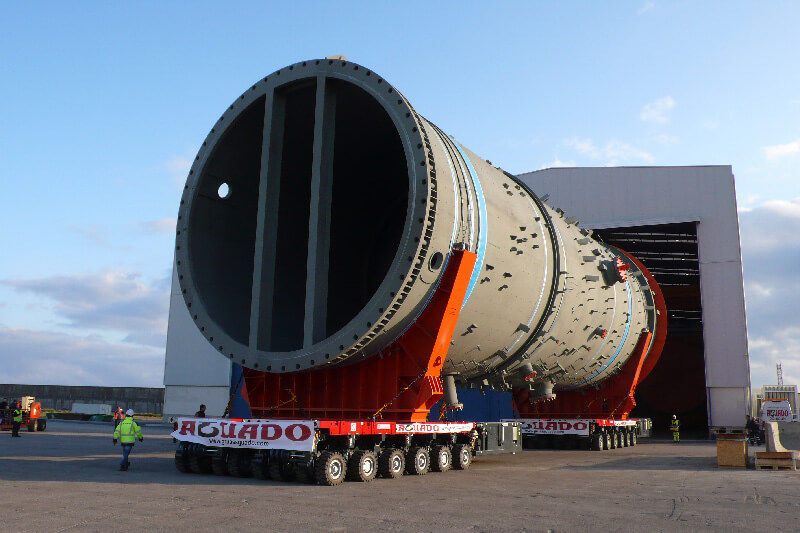 SPAIN’s TRASPORTES Y GRUAS AGUADO EXPANDS OPERATIONS with SCHEUERLE SPMT