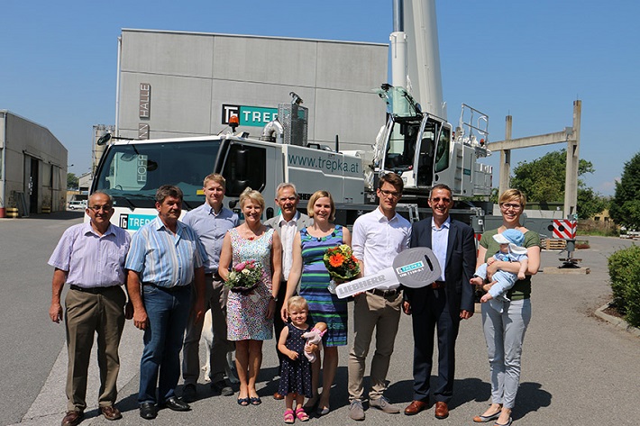 Congrats to Liebherr on delivering 1,000th LTM 1130-5.1 mobile crane